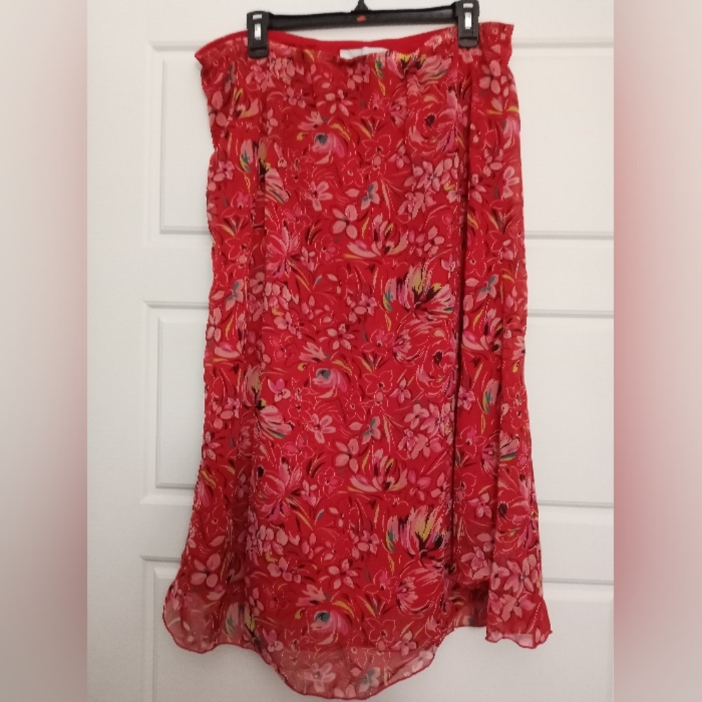 Sag harbor floral print skirt size 14